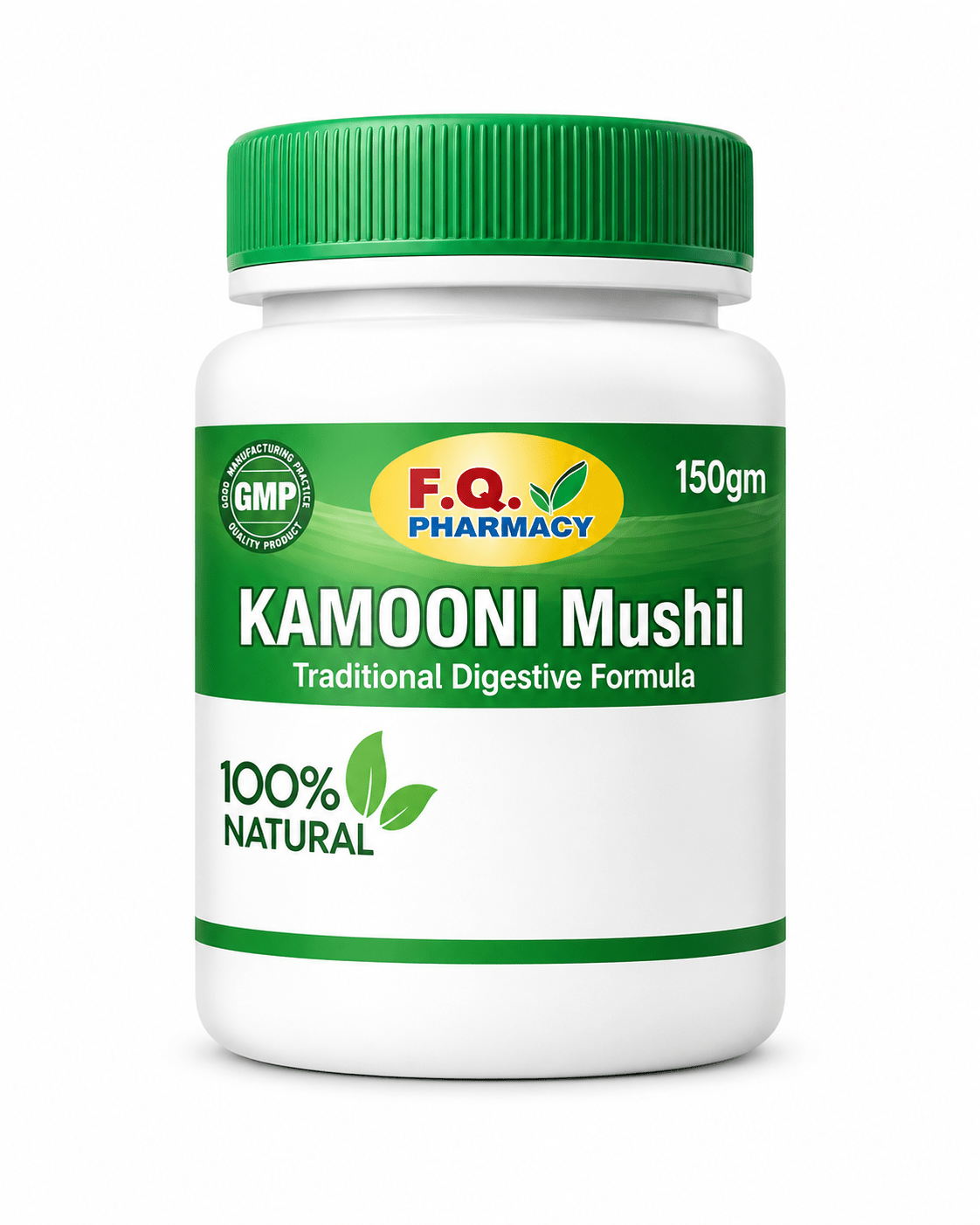 Kamooni Mushil Traditional Digestive Formula, 100% Natural, 150gm by F.Q. Pharmacy