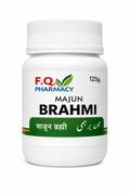 Majun Brahmi herbal medicine by F.Q. Pharmacy, 125g bottle for traditional Unani wellness